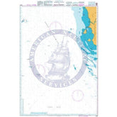 British Admiralty Nautical Chart 3757: Gosong Aling to Pulau Pesemut
